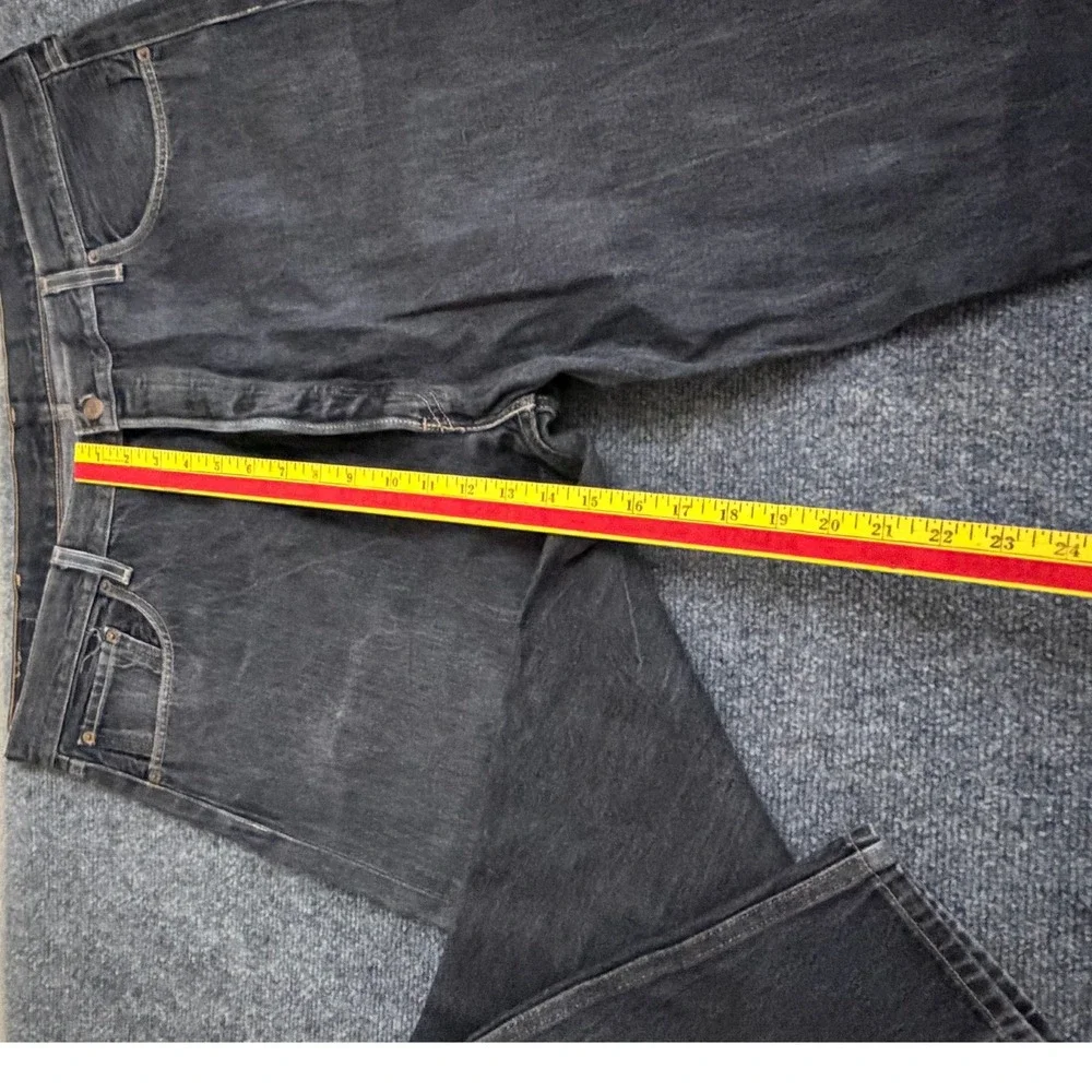Levis 501 XXMens Gray Straight Original Fit Button Fly Denim Jeans 44x36 (42x32)